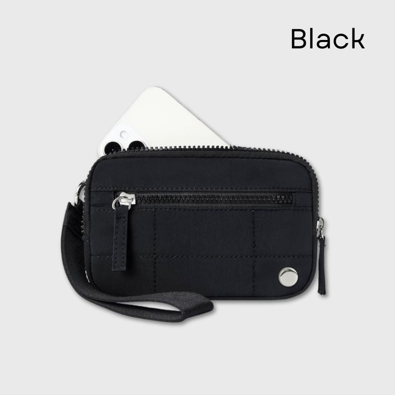 🔥Last Day 49% OFF | Puffer Wristlet Wallet Fits Phone💜