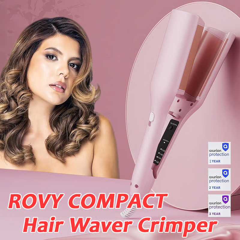 Heated Curling Irons Unleash Your Beauty | Anti Scald Design+10 Second Preheating