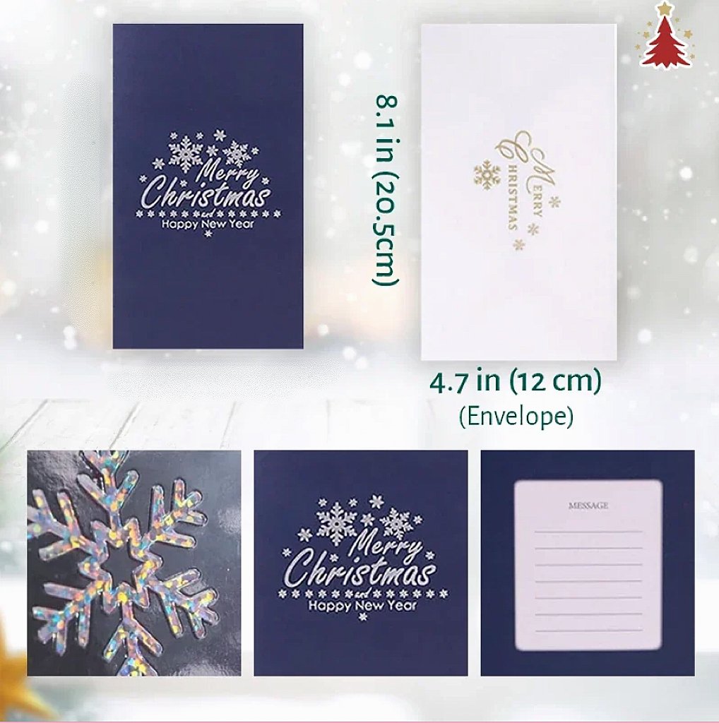 🎅Last Day40% OFF - 3D Christmas Handmade Cards