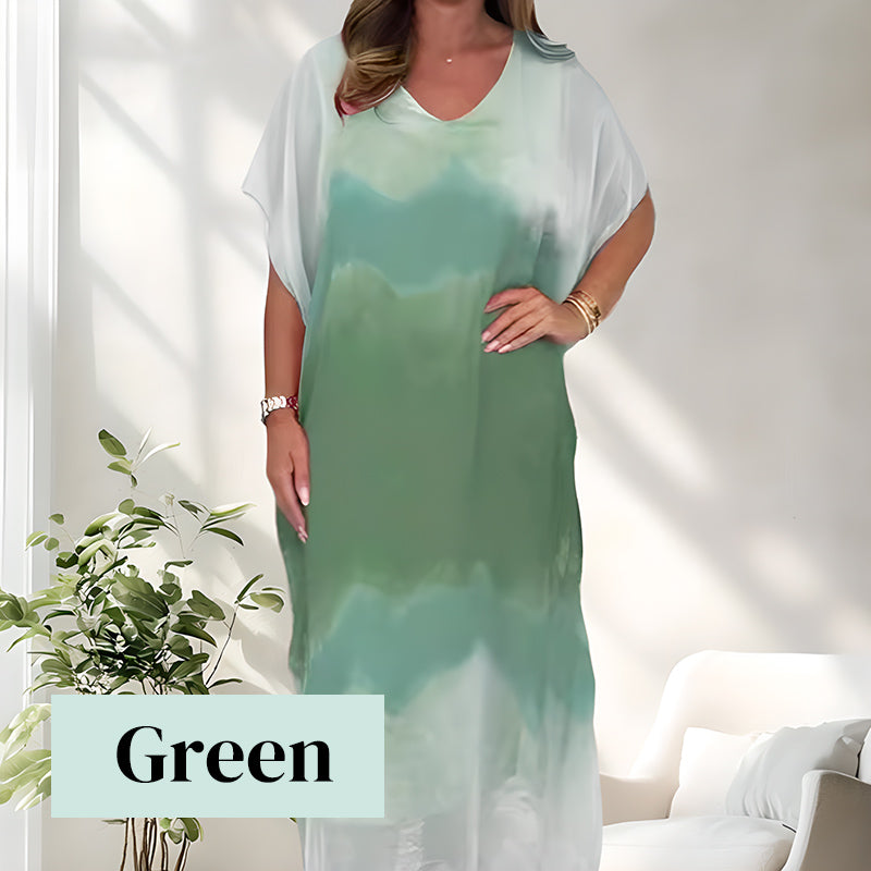 🎁Hot Sale✨Women's Comfortable Flowy Tie Dye Dress