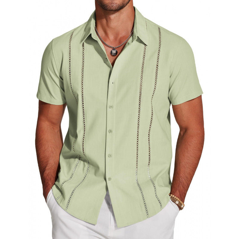๐50% OFF ! Men's Button-Down Shirt โ Breathable & Quick-Dry ๐๐จใFlash Saleใ