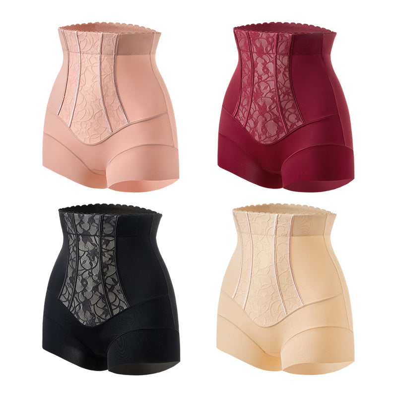 High-waisted shaping body pants