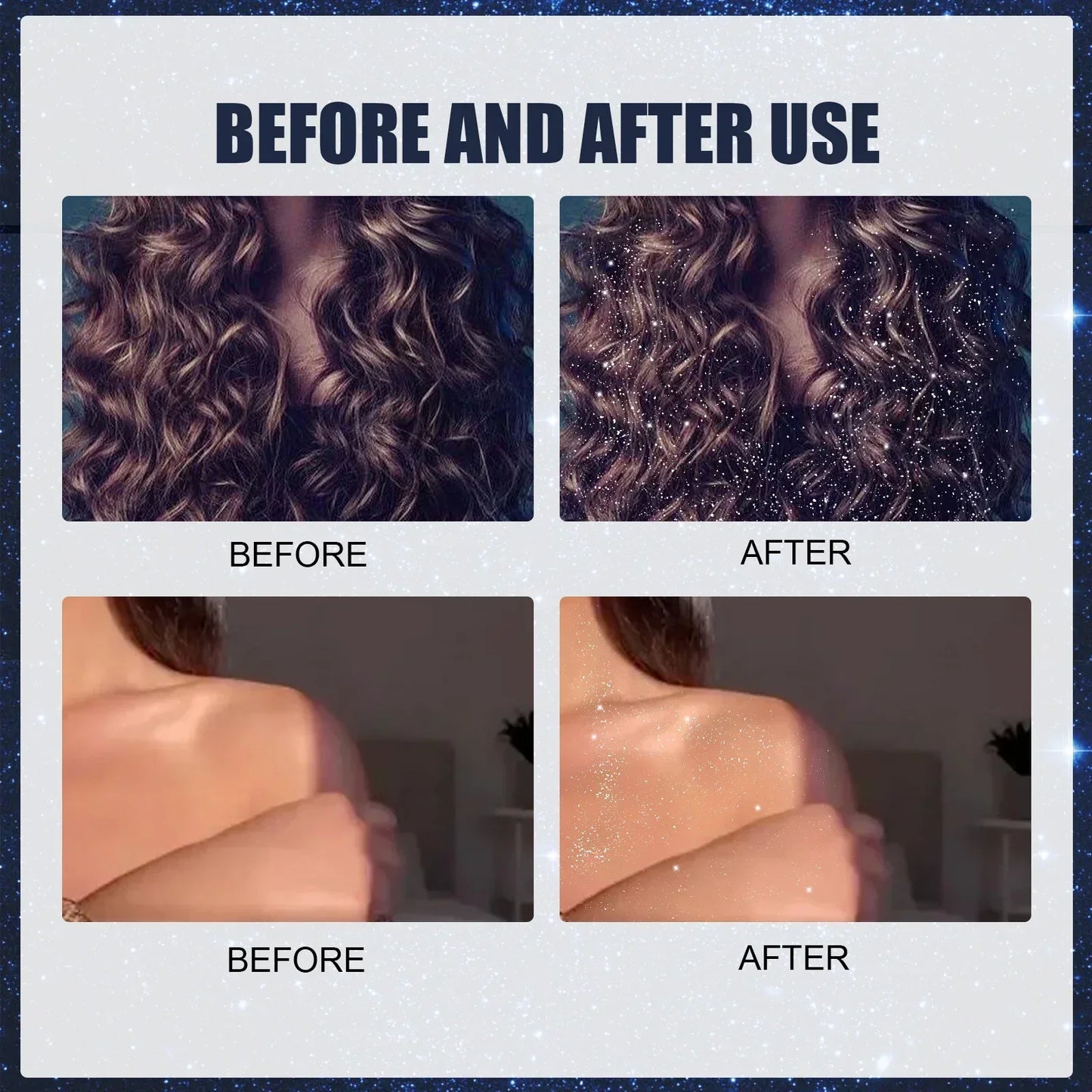 š„Hot SalešWaterproof Glitter Spray Stage Party Hair and Clothes