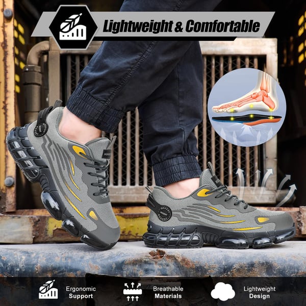 š„New Arrivalš„Knob Anti-Smash Anti-Slip Safety Sneakers