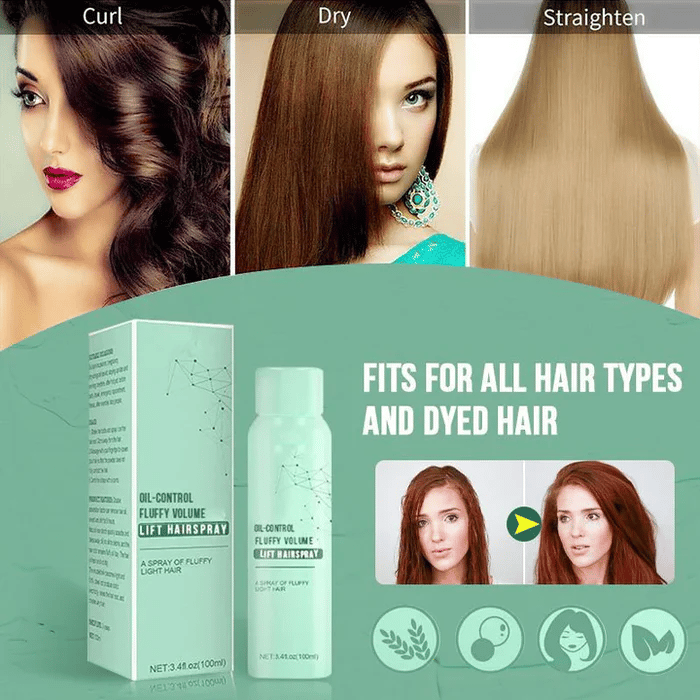 ❤️BUY 2 GET 1 Free❤️Oil-Control Fluffy Volume Lift Hairspray🌿💁