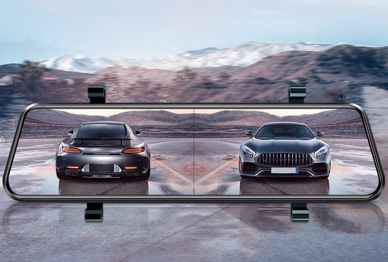 🔥2025 Hot Sale🔥Free Shipping✈️Touch Screen Rear View Mirror Dash Cam Smart Mirror