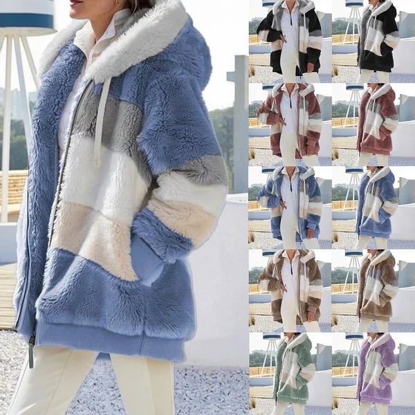 ✨2024 HOT SALE 49% - Contrasting Padded Coat