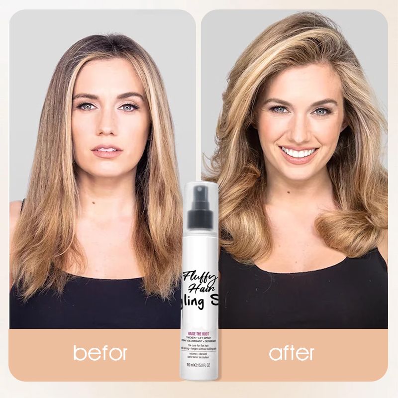 🔥Hot Sales - 49% OFF😍Instant Volumizing Fluffy Hair Styling Spray🌟‘Breathing fluff’