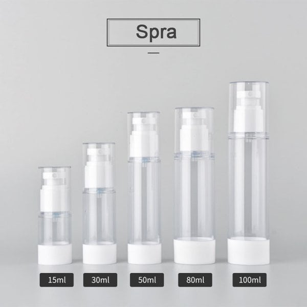 Vacuum Cosmetic Travel Container