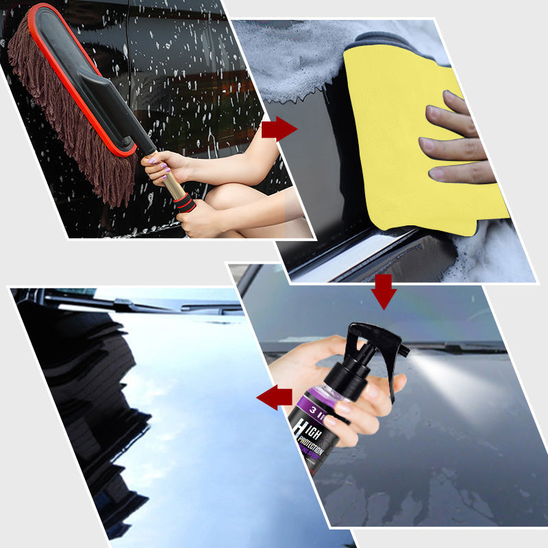 🔥🔥🔥Retractable Professional Cotton Thread Car Cleaning Wax Brush