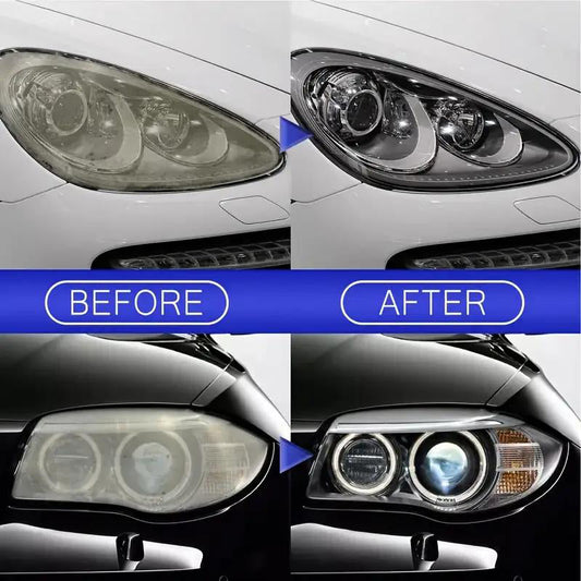 🔥Automotive Headlamp Refurbisher & Crystallization Coating Agent Kit🚗✨