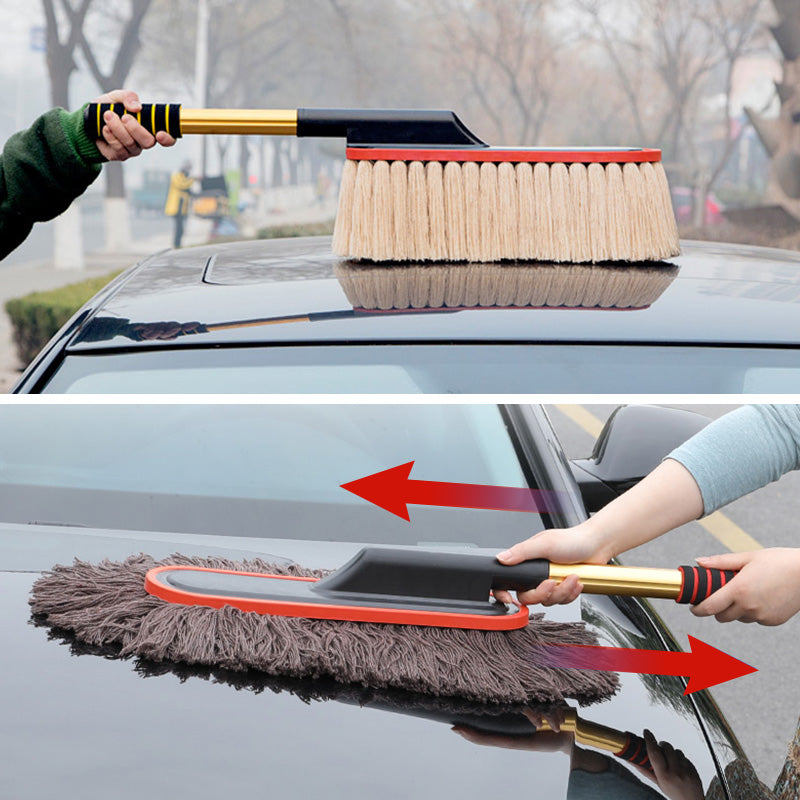 🔥🔥🔥Retractable Professional Cotton Thread Car Cleaning Wax Brush