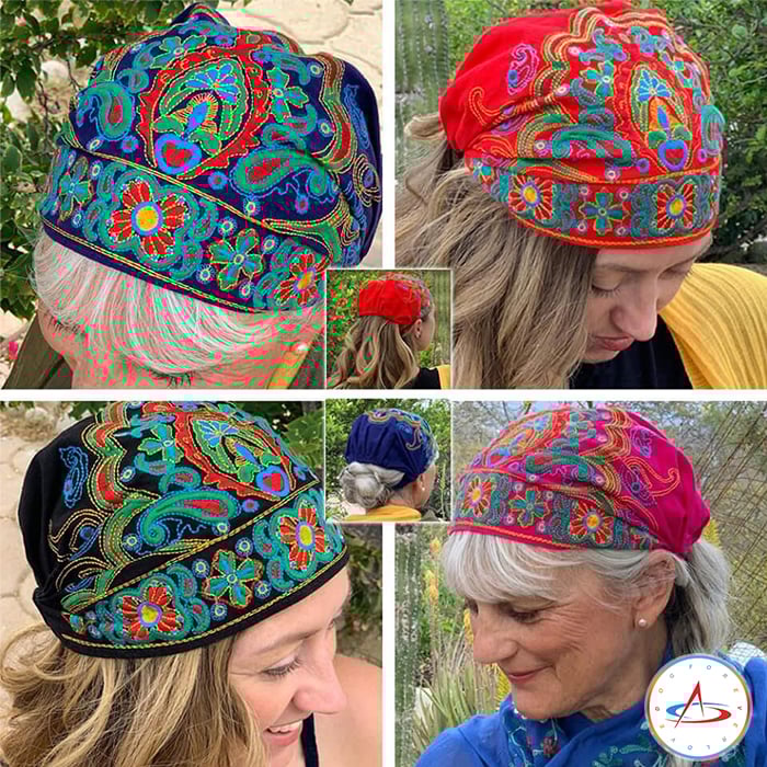 Embroidered Bandana Caps | Buy 2 Get 10%off