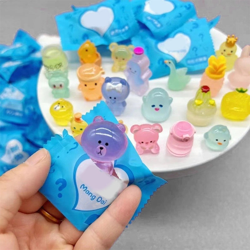🔥 BUY 1 GET 2 FREE!!✨- Blind Bag Luminous Mini Resin Animal Figures (10PCS/Set)