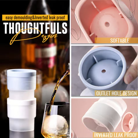 🔥Summer Promotion 50% Off❄️Portable Silicone Ice Ball Maker