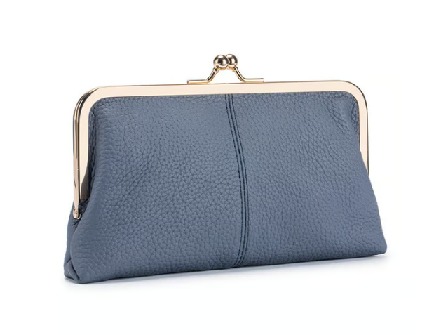 💥Premium Genuine Leather Long Wallet – ✨Timeless Elegance, Unbeatable Price💕