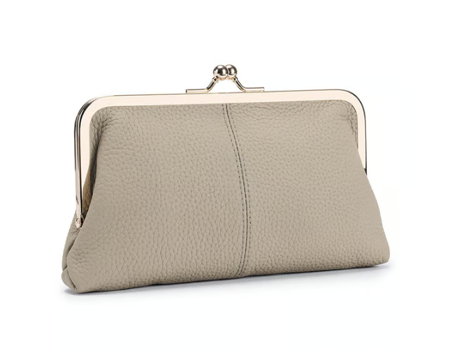 💥Premium Genuine Leather Long Wallet – ✨Timeless Elegance, Unbeatable Price💕