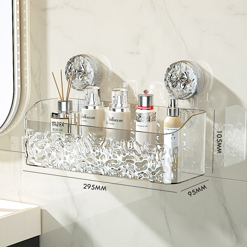 🎁Clearance Sale 49% OFF💥Light Luxury Style Glacier Pattern Suction Cup Shelf