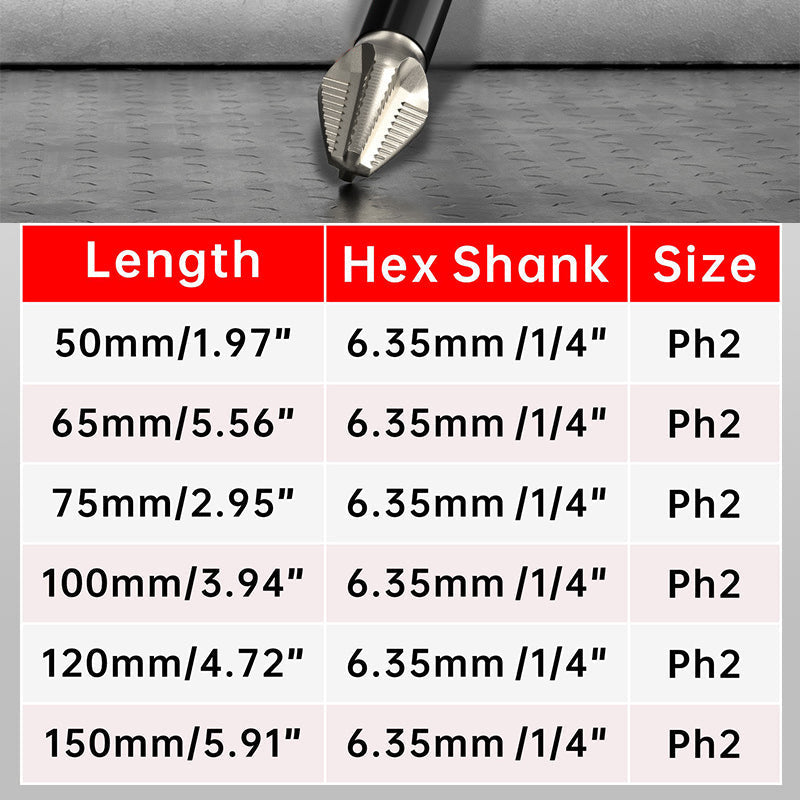 š„Hot Sales-49% OFFš„High-Magnetic Screwdriver Drill Bit Set