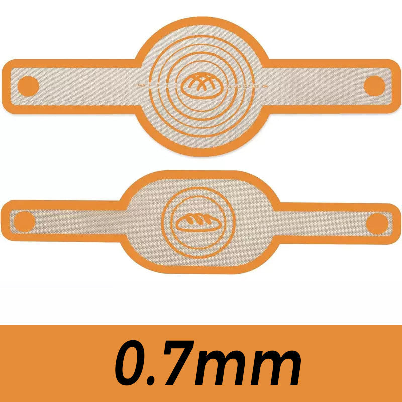 Reusable Non-Stick Silicone Oval & Round Bread Sling Set