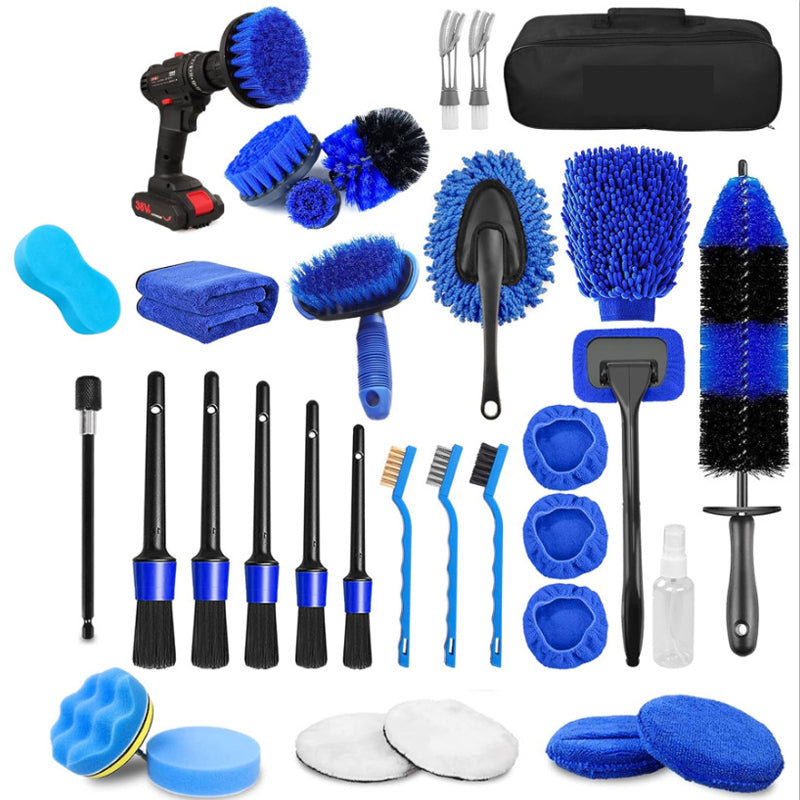 Car Detailing Brush Set