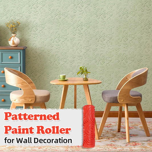 🔥42%OFF🔥Embossing Texture Patterned Paint Roller for Wall Decoration