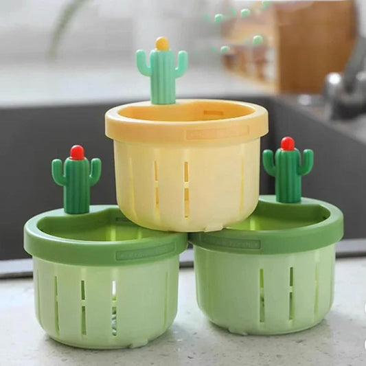 Cute Cactus Kitchen Sink Drain Strainer