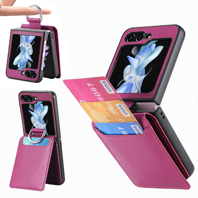 Magnetic Wallet Case for Galaxy Z Flip Series