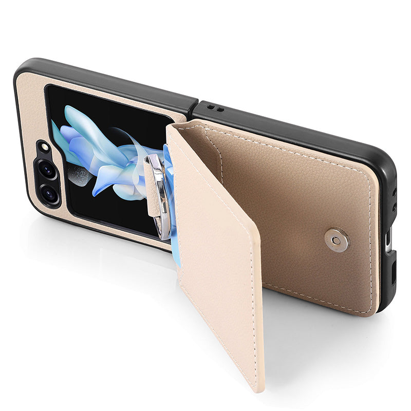 Magnetic Wallet Case for Galaxy Z Flip Series
