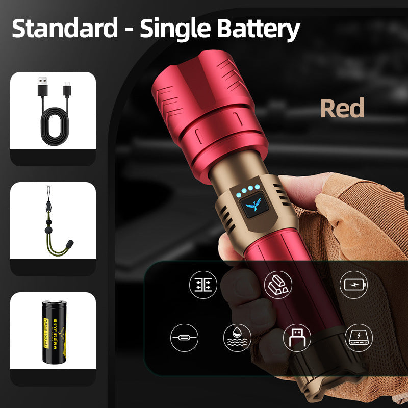 🔥2025 New Upgrade🔥High Brightness and Long-Distance Illumination LED Flashlight