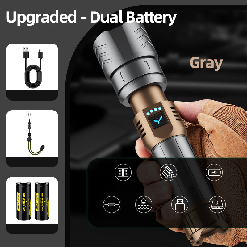 🔥2025 New Upgrade🔥High Brightness and Long-Distance Illumination LED Flashlight