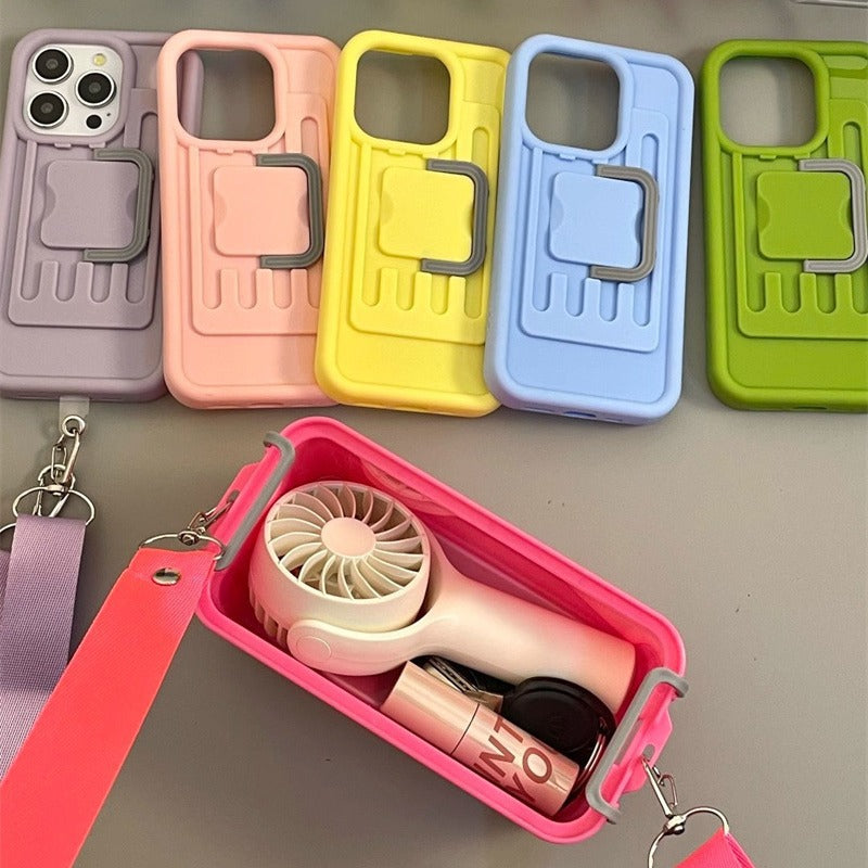 Creative Suitcase Crossbody Phone Case