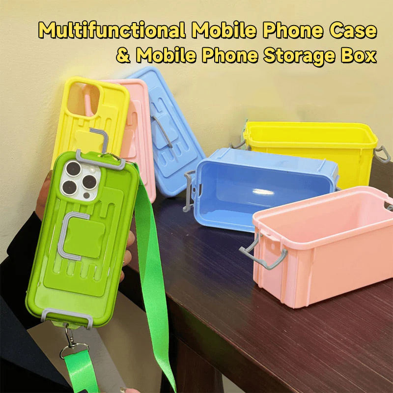 Creative Suitcase Crossbody Phone Case