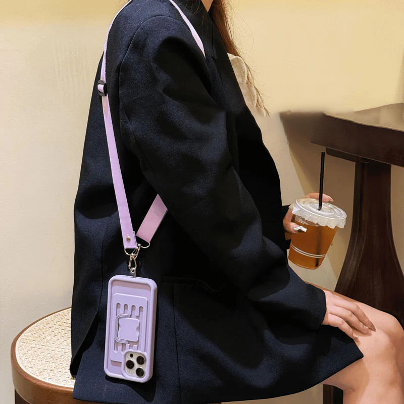 Creative Suitcase Crossbody Phone Case