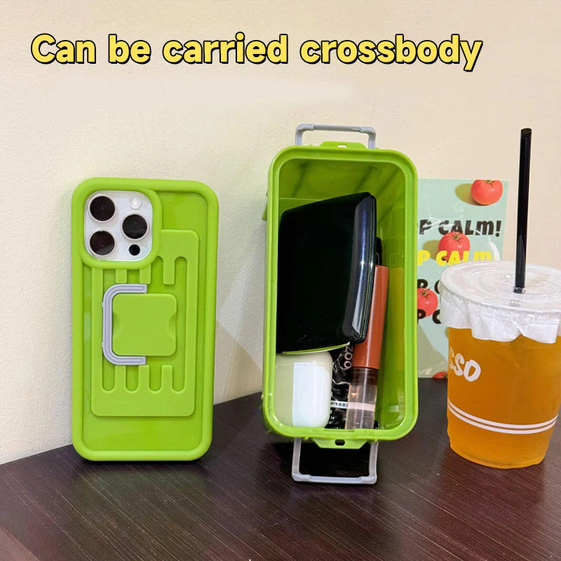 Creative Suitcase Crossbody Phone Case