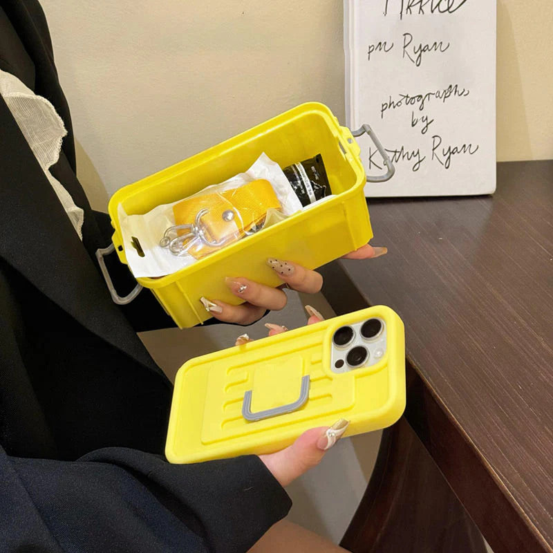 Creative Suitcase Crossbody Phone Case