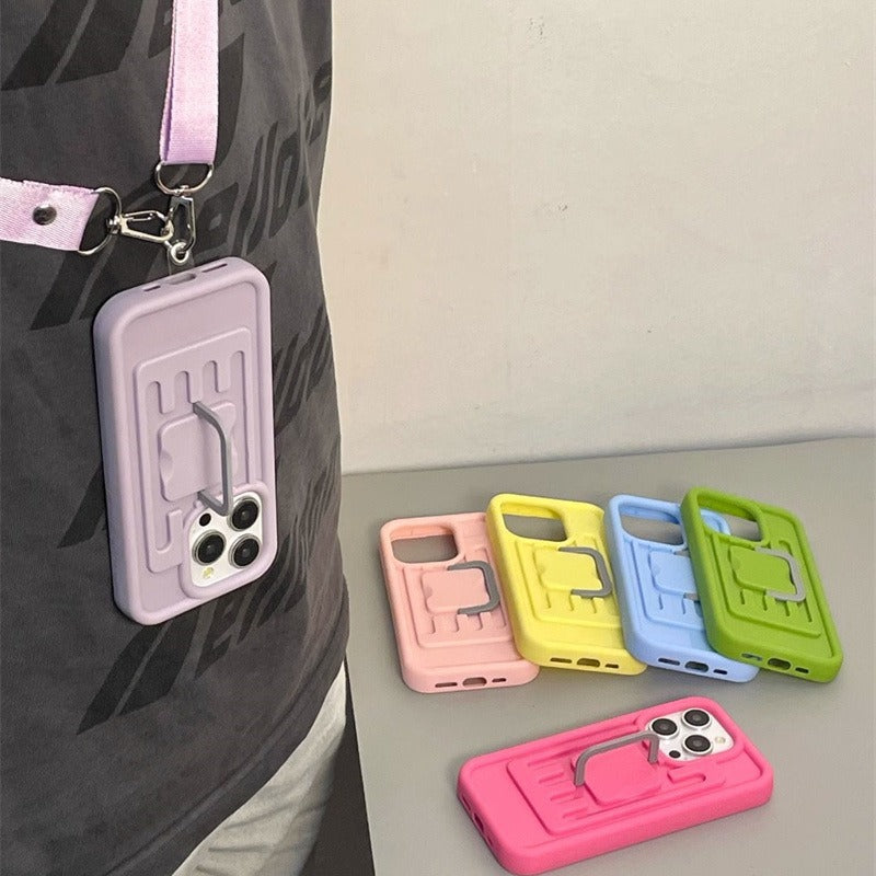 Creative Suitcase Crossbody Phone Case