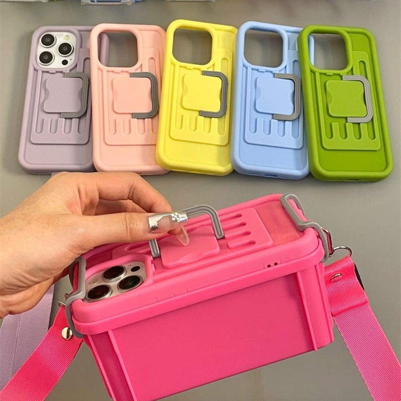 Creative Suitcase Crossbody Phone Case