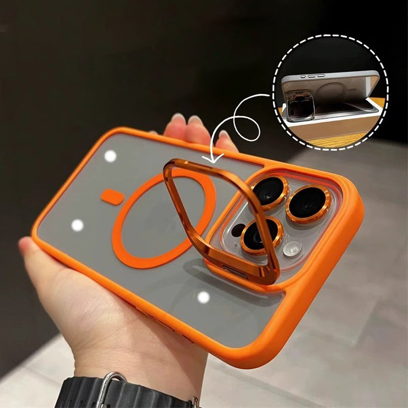 Magnetic Phone Case with Stand for iPhone Series