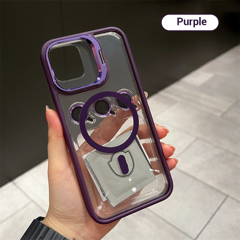 Magnetic Phone Case with Stand for iPhone Series