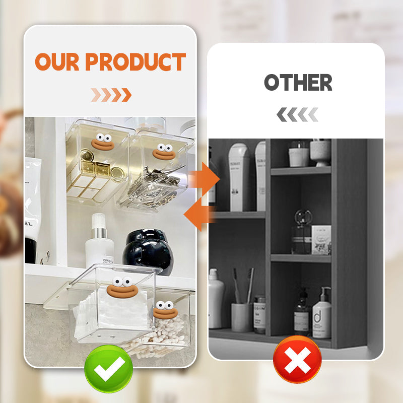 🔥Hot Sale 50%🔥Self-Adhesive Under Desk Drawer Organizer