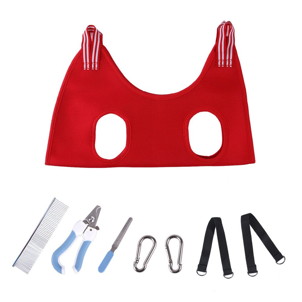 🐕Pet Grooming Hammock 🐱(Free beauty tool package)🐕