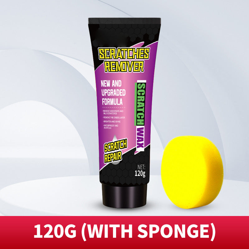 Car Scratch & Swirl Remover Wax with Sponge