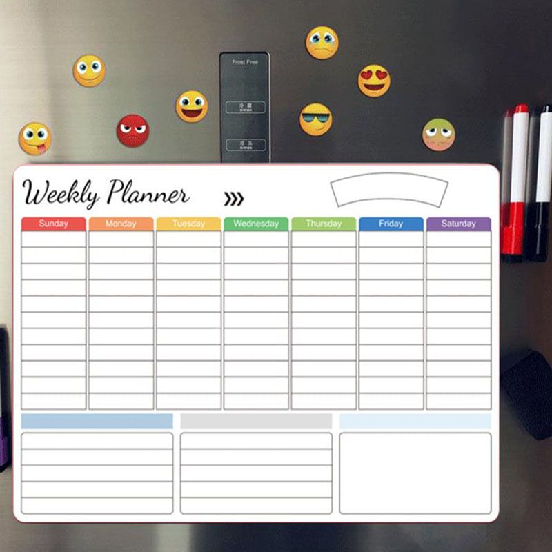 Magnetic Erasable Calendar Set