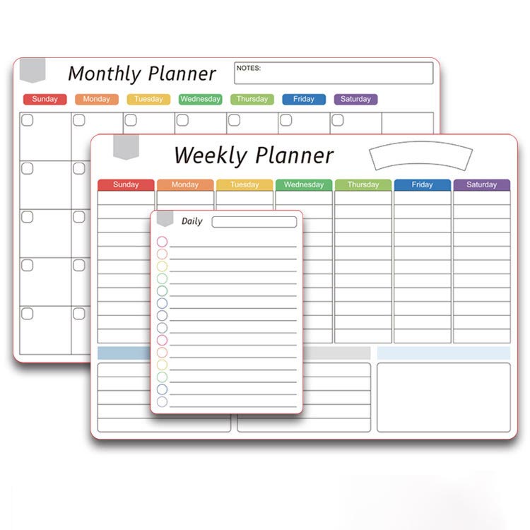 Magnetic Erasable Calendar Set