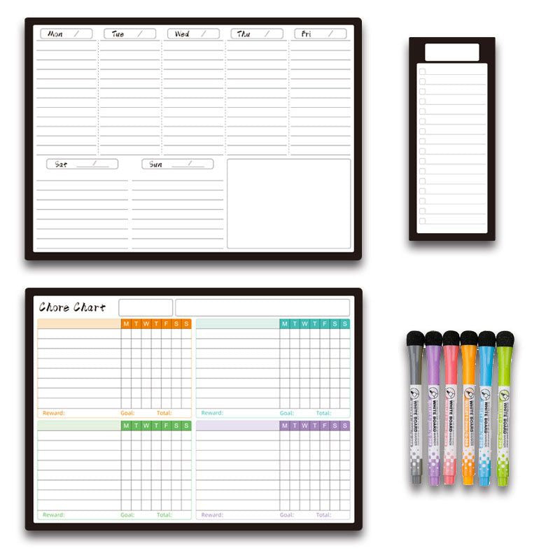 Magnetic Erasable Calendar Set