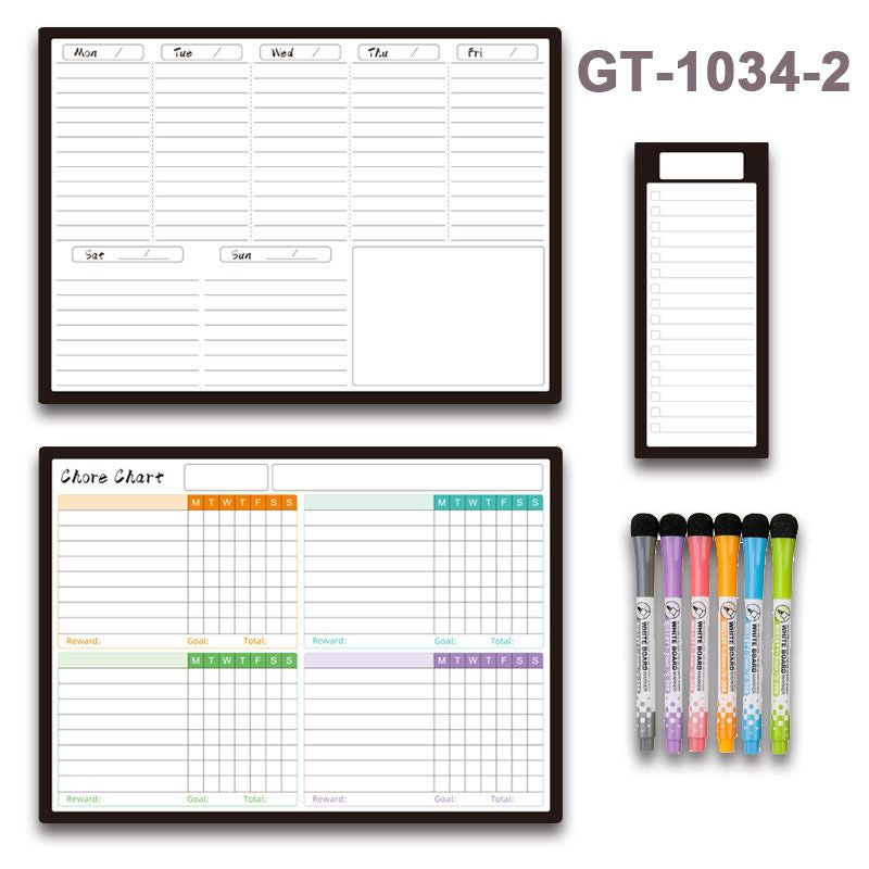 Magnetic Erasable Calendar Set