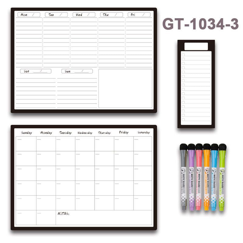 Magnetic Erasable Calendar Set