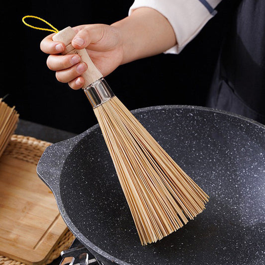Natural Bamboo Kitchen Brushes