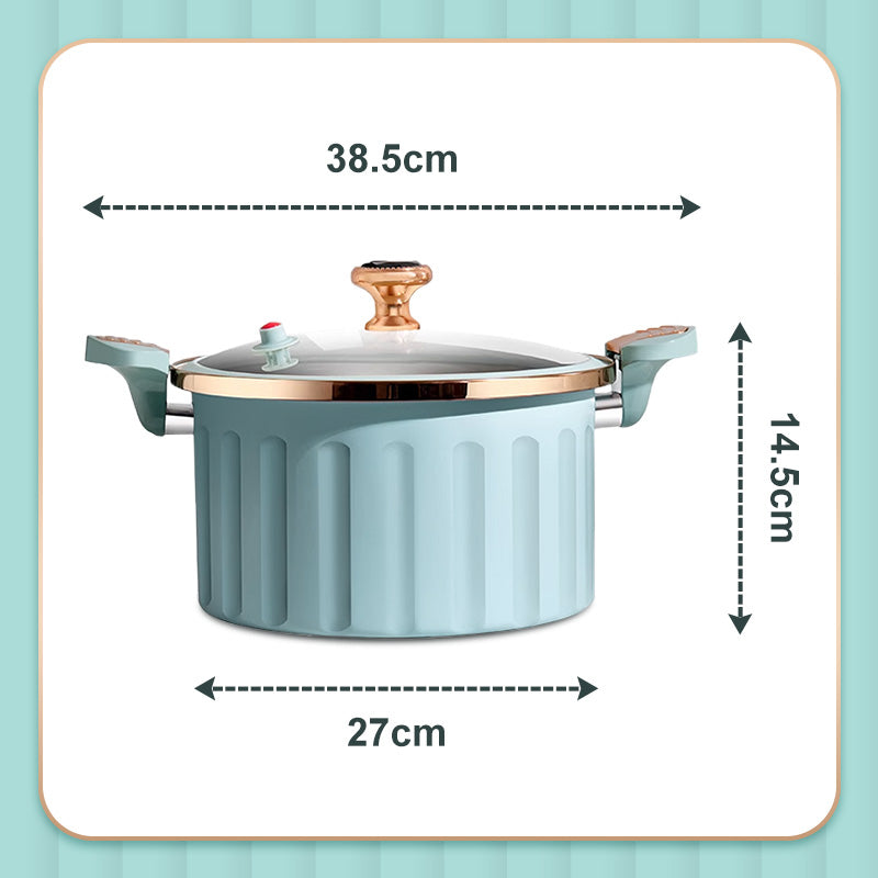 ⏳Time-limited Special⏰Multifunctional Non-Stick Micro Pressure Cooker